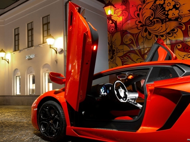 Редкая Lamborghini Aventador