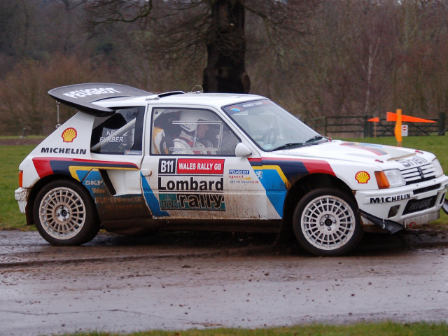 Peugeot на ралли