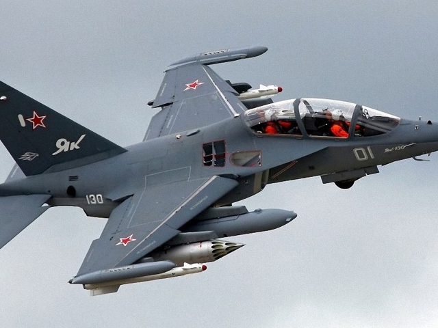 Русский военный самолет