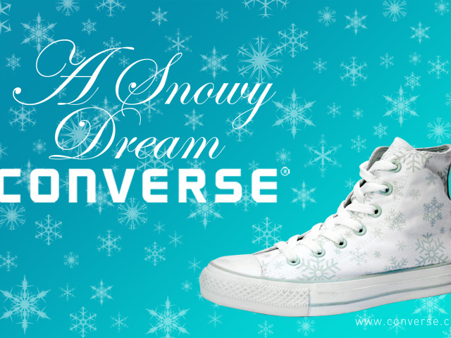 Мечта снега Converse