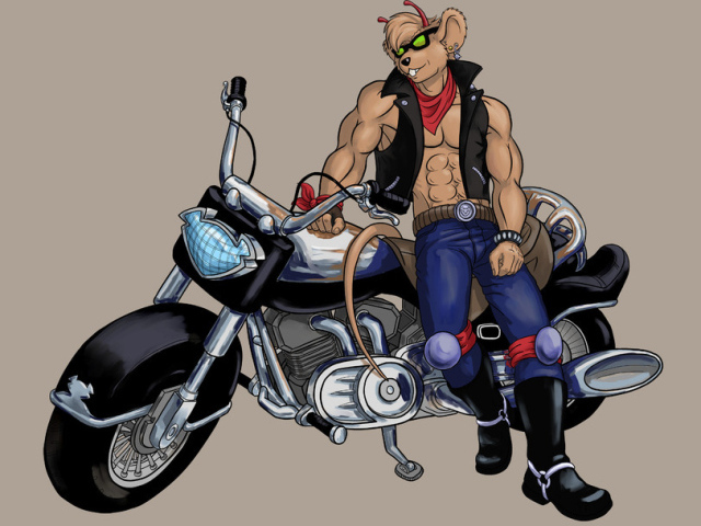 Мыши-байкеры с Марса