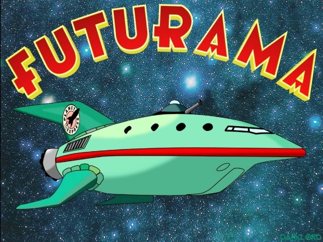 Футурама космический корабль