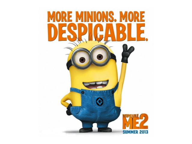 Миньоны Миньон показывает мир