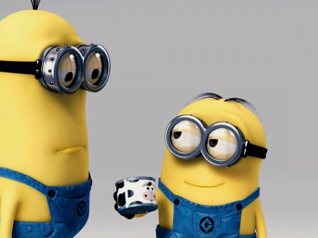 Отец и сын Миньоны