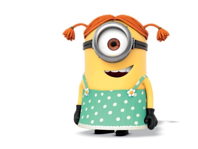 Миньоны маленькая девочка