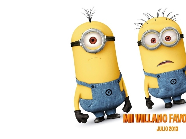 Миньоны два персонажа