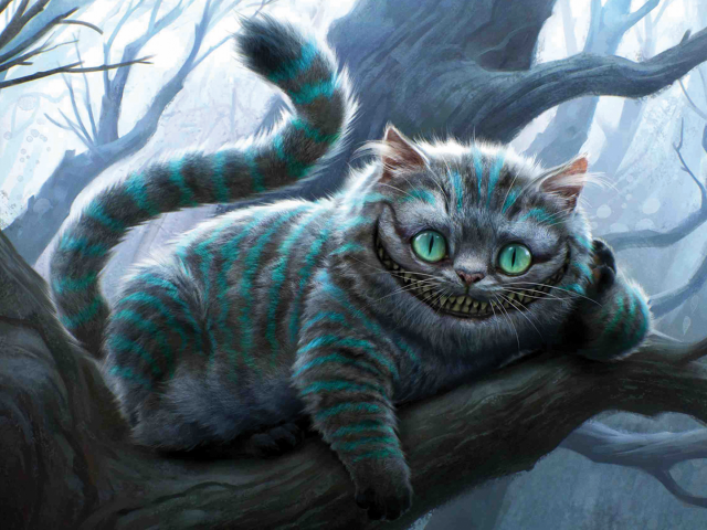 Чеширский кот из Алисы в стране чудес