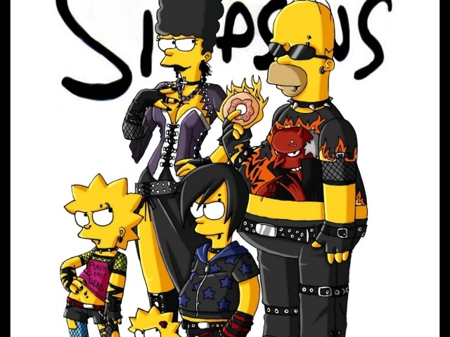Симпсоны в черный