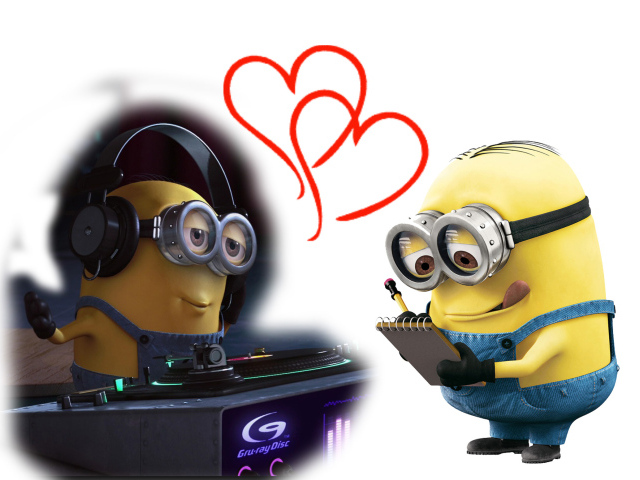 Мультфильм Миньоны они любят музыку