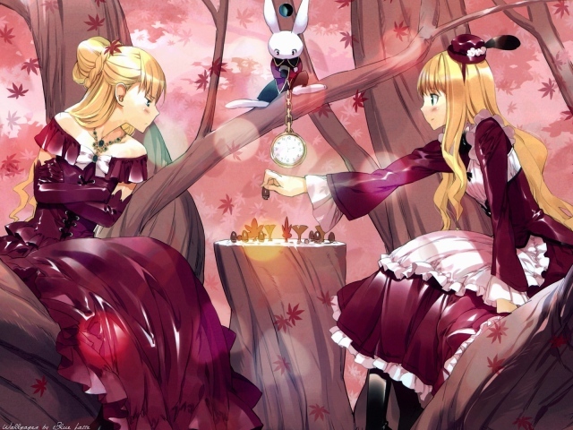 Алиса в стране чудес игра в шахматы