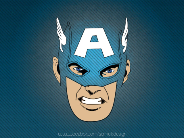 Angry Captain America