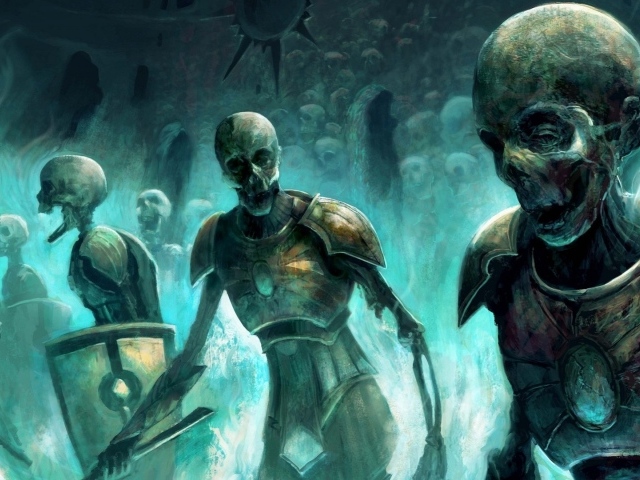 Воины скелеты