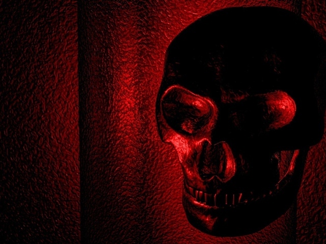 Красный череп