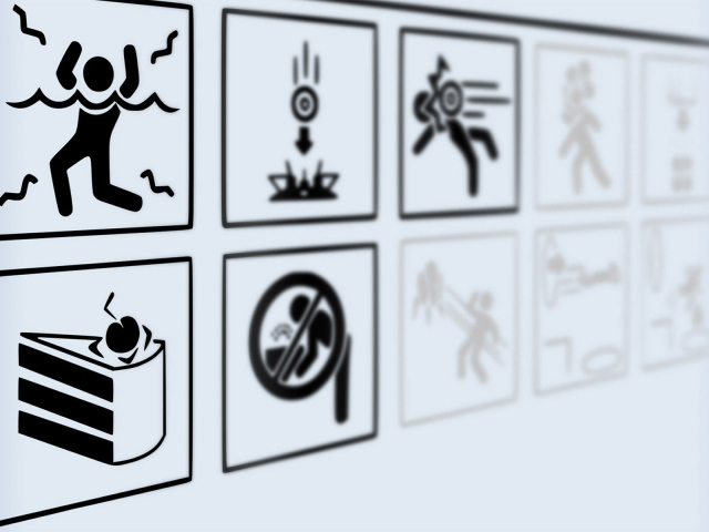 Знаки безопасности на портале