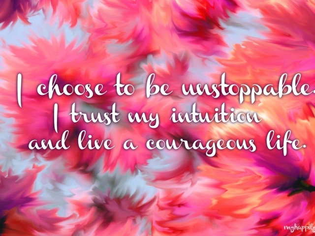 Надпись на цветном фоне