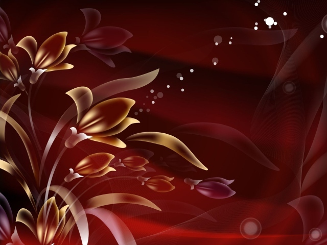 Абстрактный Рисунок из цветов