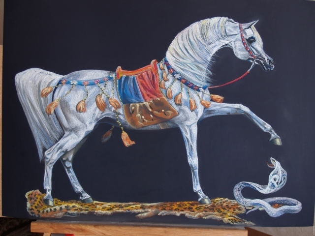 Лошадь и змея