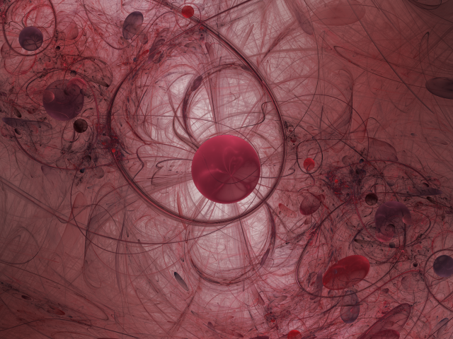 Паутина из тонких линий