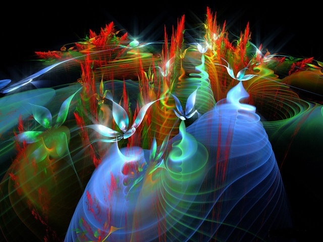 Абстракция с лепестками