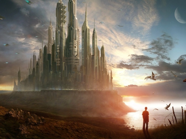 Город привидение