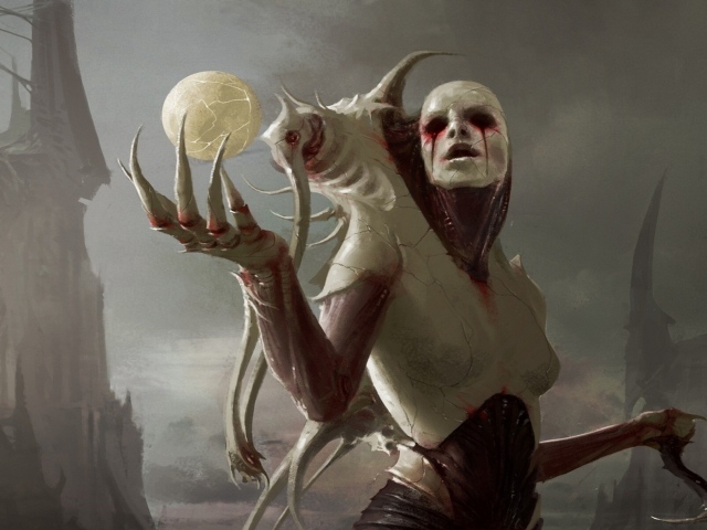 Монстр с длинными когтями