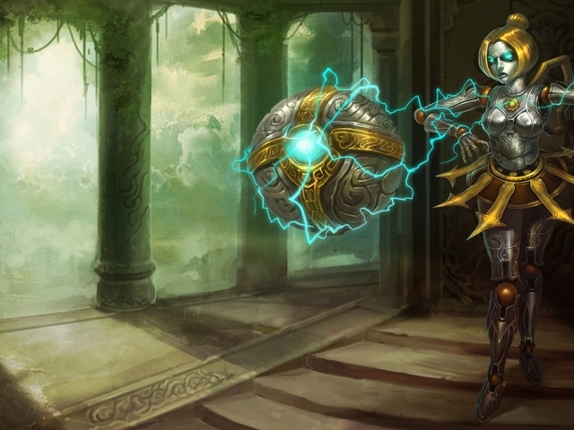 Робот идет по лестнице