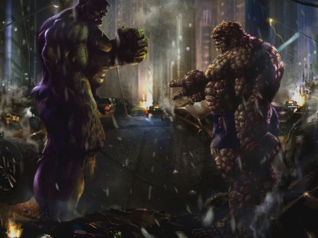 Борьба двух монстров