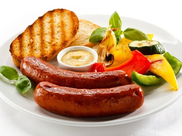 Две сосиски на завтрак