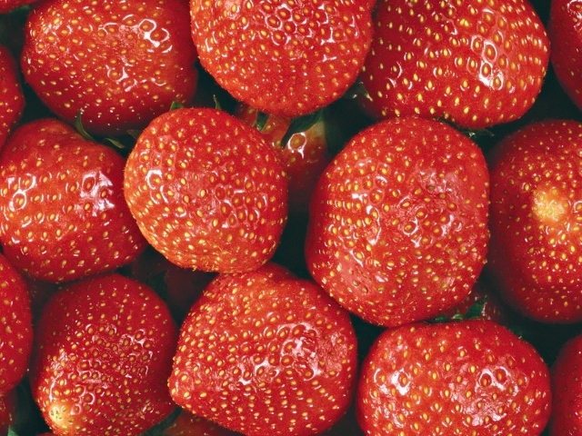 Фон из клубники