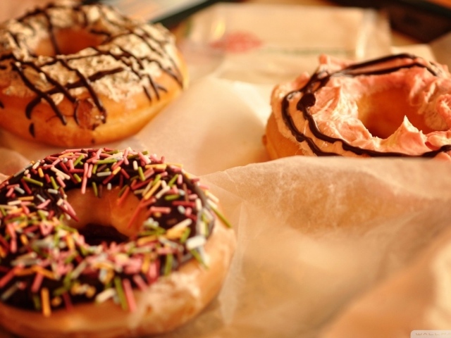 Пончики на десерт