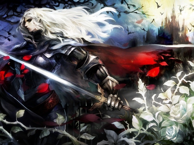 Девушка с мечом из игры