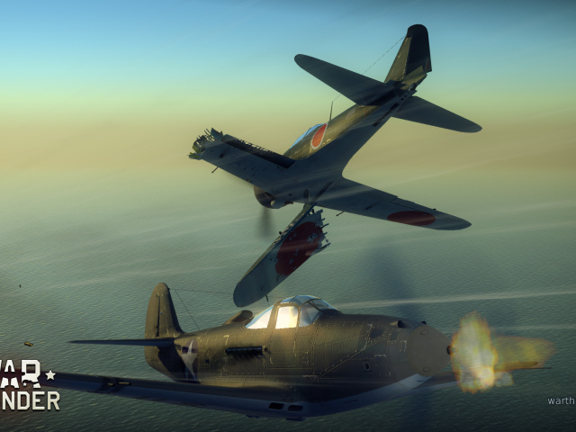 War Thunder истребитель потерял крыло