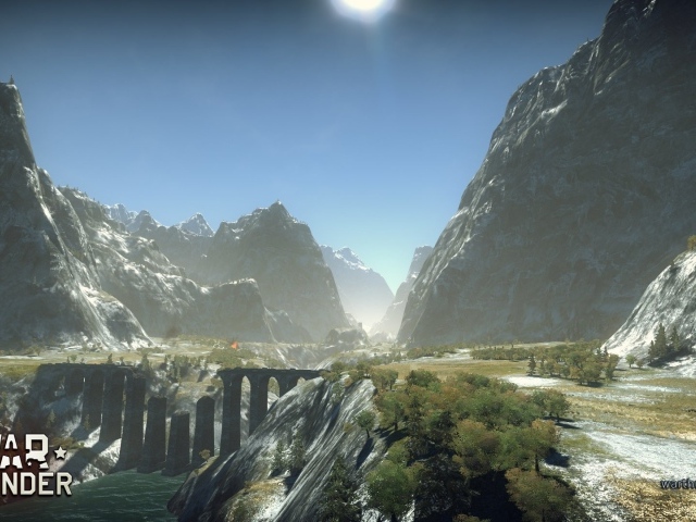War Thunder ландшафт