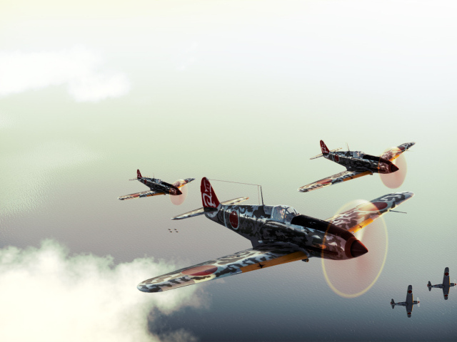 War Thunder истребители из Японии