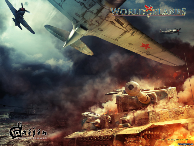 War Thunder самолет против танка