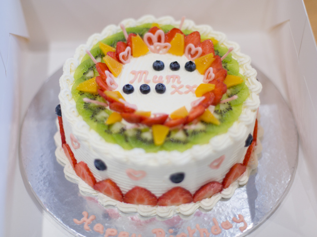 Красивый торт для мамы на день рождения