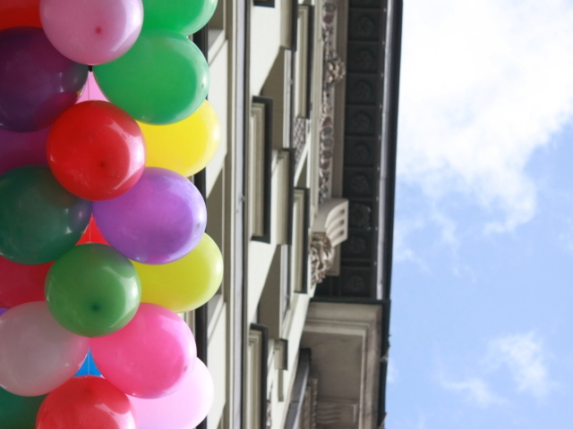 Гирлянда из воздушных шаров