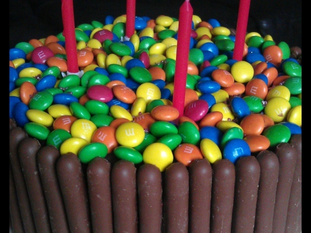 Домашний торт на день рождения
