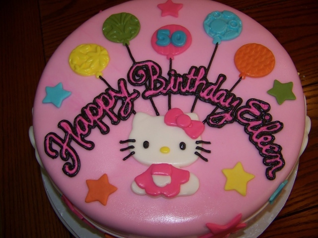 Китти торт на день рождения