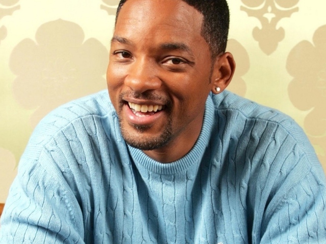 Актер Уилл Смит в свитере