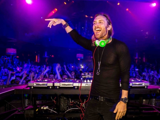 David Guetta на сцене
