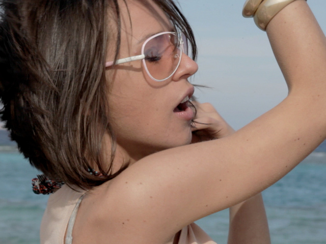 Iowa на фоне солнца