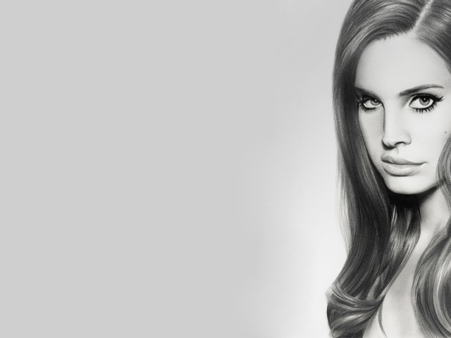 Lana Del Rey интригующий взгляд