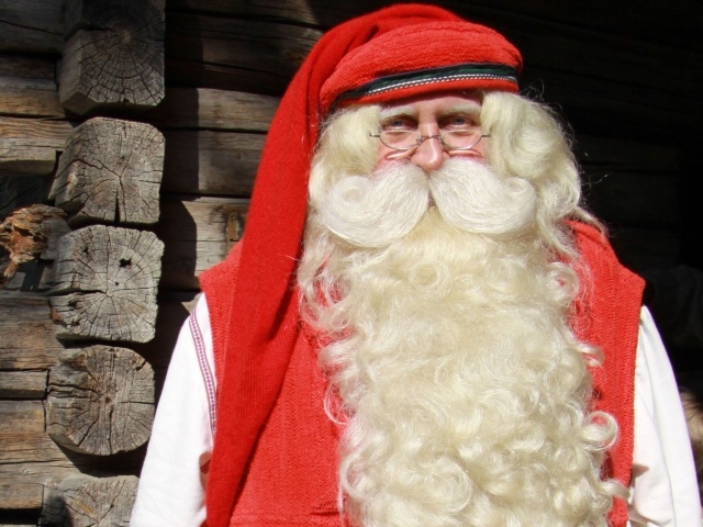 Дед мороз в финляндии