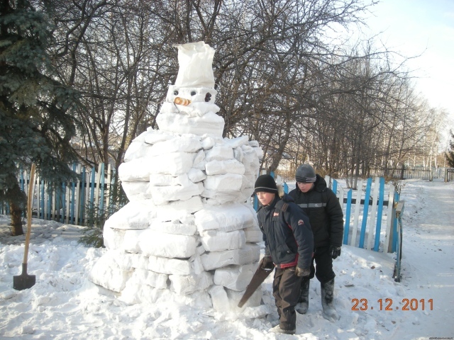 Cнежный дед мороз