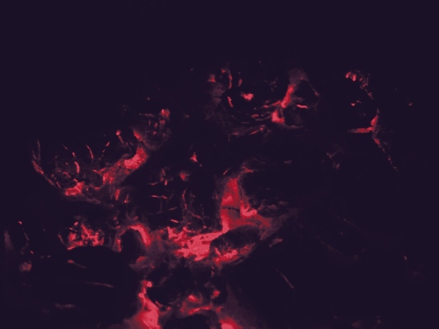Абстракция горящие угли