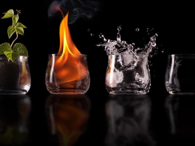 Черный фон и фотоэффекты