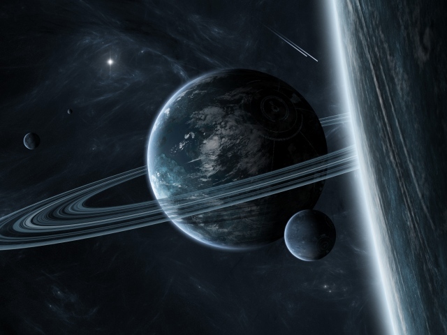 Звездная система с планетами