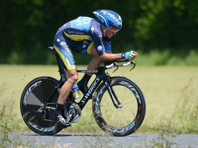 Велогонщик Альберто Контадор