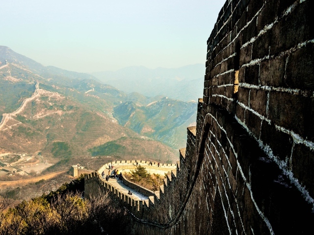 Китайская стена в горах